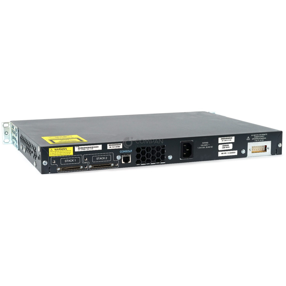 Cisco WS-C3750G-12S-E 12x SFP 1Gb - Ethernet Switch